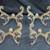 Set of 4 Victorian 4 Point Wide & Tall Hall Tree Coat Hooks GA4120 6 thumbnail