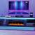 Fireplace TV stand for 85 in TVs with 40 inch fireplace entertainment center 3 thumbnail