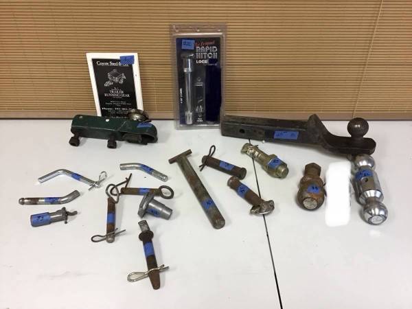 Hitch lock / coupler / hitch balls / pins / plugs 1