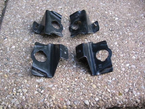 set of 4 YAKIMA Q-59 Q59 Q-CLIPS 1