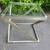 Unique Glass & Wood End Table; Delivery Possible 2 thumbnail