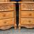 Set of Oak Highboys with matching Nightstands 12 thumbnail