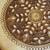 Wooden Plate Inlaid Brass of Polish folk art 3 thumbnail