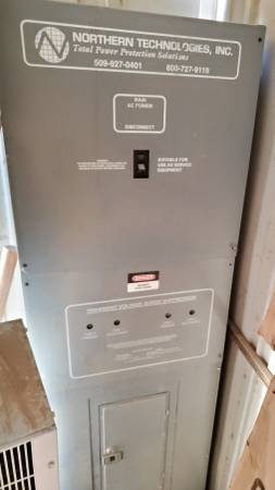 Transient Voltage Surge Suppression (SS) 67" Cabinet 1