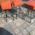 (3) Atomic Modern Frederick Weinberg style bar stools A76 1 thumbnail