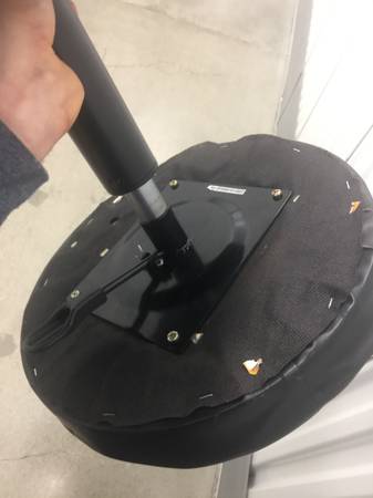 Powerbuilt Shop Stool With Lift & Roller Wheels And A Space Heater - $4063471374000257124