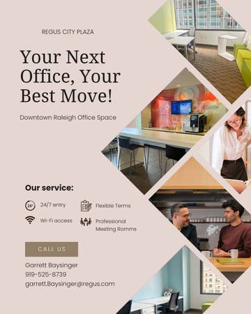 $1,956 Your Next Office, Your Best Move (Raleigh)63968073707139120