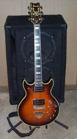 Super Raro Ibanez AR500 de 1981 con Acabado Antiguo de Violín - $3.600 (Bothell)63471341943939124