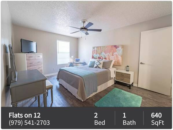 $800 / 2br - 640ft2 - You'll love coming home to this garden-style 2 bed / 1 bath! (College Station)63806733719683121