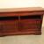 TV Entertainment Console Center Auburn Solid Cherry Wood Delivery 11 thumbnail