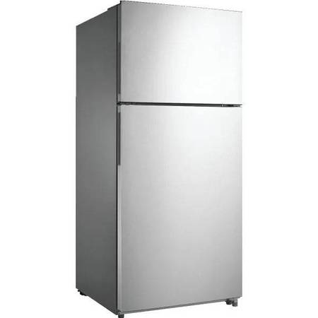 Brand New Seasons 18 Cu.Ft. Refrigerator Stainless Steel Look 1