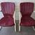 Pair Outdoor Metal Rocking Chair Set, Red & White, $80 for set of 2, Patio Garde 1 thumbnail