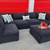 SECTIONAL COUCH WITH OTTOMAN 3 thumbnail