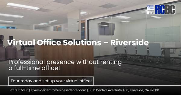 Virtual Office Solutions – Riverside 1
