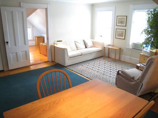$2,850 / 1br - WALK TO HARVARD. Furnished 1 Bedrm + Study, heat, all utils & laundry (Harvard / Porter)63797254783875121