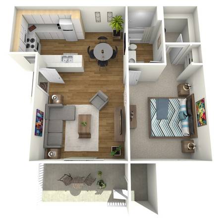 $1,810 / 1br - 710ft2 - $1,000 Off Your First Month! - 1BD/1BA at Smoketree Polo Club (81-875 Avenue 48 Indio, CA)63500601586435123