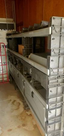 Van Racking Never In Service - Top of Line Lite Weight 1