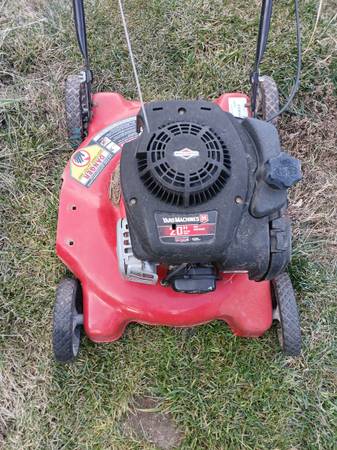 20" push lawnmower 1
