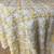 Antique Bedspread 99" x 110" King Chenille Yellow White w/Fringe 1 thumbnail