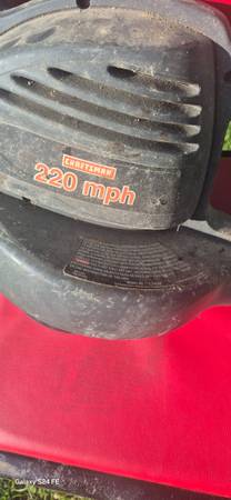 Craftsman 220 mph Leaf Blower - $20 (East Bridgewater)63439152723457121
