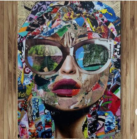 "Timing is Everything'" by Katy Hirschfeld II (Designer Oliver Gal) XL 1