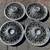 Four 13 inch General Motors wire hubcaps 1 thumbnail