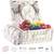 New Picnic Basket for 4 Persons Picnic Set w/ Cooler + 9 more items 1 thumbnail