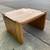Vintage MCM Brutalist End Coffee Table Minimalist Mid Century Modern 18 thumbnail