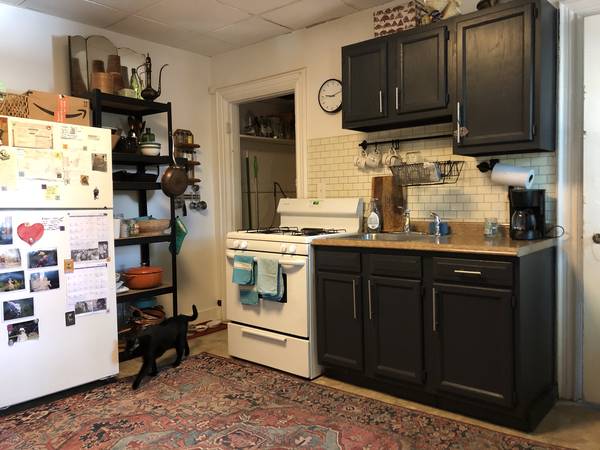 $1,200 / 1br - Sunny two-room studio in Union Square for short-term lease 11/6 - 12/2 (Somerville)63817540072195123