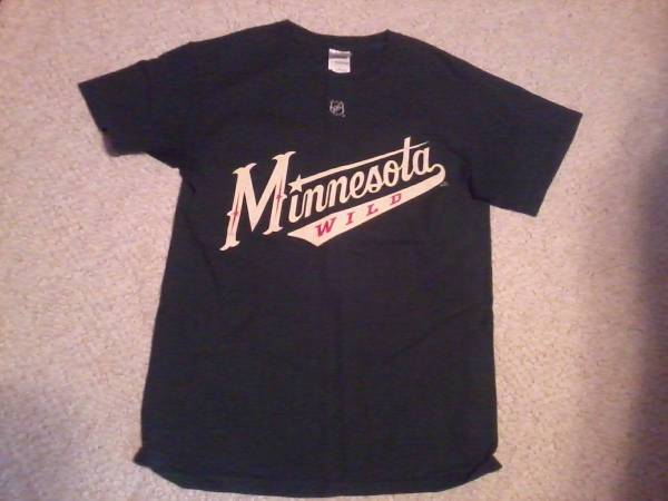 MN WILD REEBOK HOCKEY TSHIRT 1