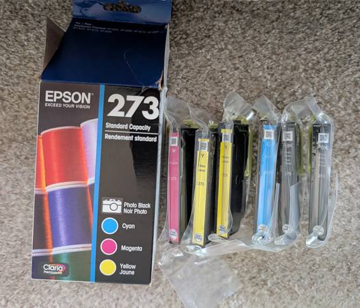 Epson 273 printer ink cartridges 1