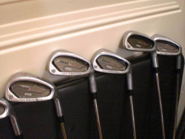 Palos de golf, conjunto, "Wilson"- "Spalding", - $84 (Boston)63438975171969123