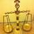 Large "Giuliani Creation" Justice Brass Balance Scale Yellow Brown M 1 thumbnail