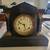 1880's Ansonia 8 Day Black Iron Mantel Clock 1 thumbnail