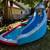 Inflatable shark waterpark for backyard! 4 thumbnail