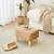 NEW Ottoman Foot Stool Rectangular Footrest Natural Seagrass Footstool 9 thumbnail
