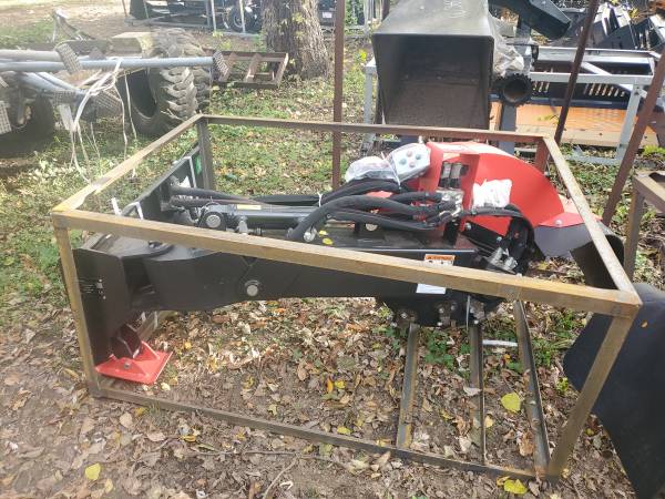New Raytree stump grinder for skid steer 1