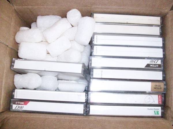 30 Used Type 1 90-minute recording cassette tapes 1