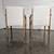 Vintage '50s Sculptural Bleached Oak+Wool Open Arm Lounge Chairs 21 thumbnail