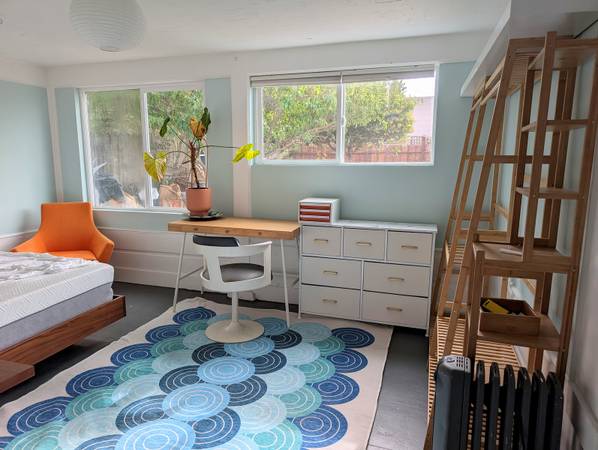 $1,100 / 1br - 150ft2 - Furnished room for rent $1100/mo. (sunset / parkside)63888989538435120