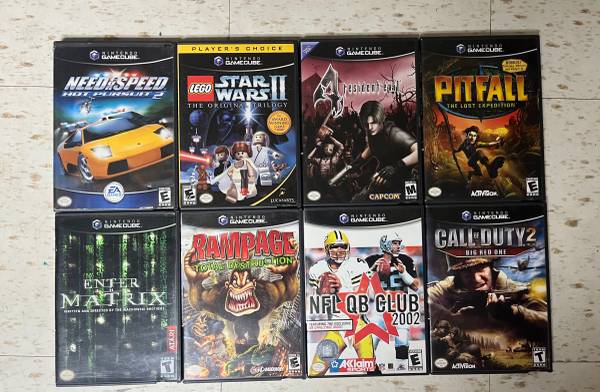 8 GameCube games price for all 1