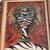 ORIGINAL ART "ZEBRA CLAN #8" 16 X 20 ACRYLIC W/WOOD FRAME 1 thumbnail