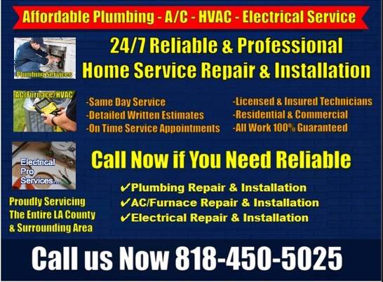 👉 RELIABLE| PLUMBING-HEATING & COOLING | REPAIR & INSTALLATION-$SAVE 1