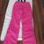 Women's Large Pink Snowboard Bibs, Firefly 2 thumbnail
