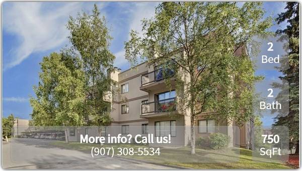 $1,415 / 2br - 750ft2 - This deal won't last long! Gorgeous 2 bed, 2 bath! Prime location. (Anchorage - UAA and APU)64014001123714121