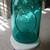 Large Ball Jar Eagle Bicentennial Mason Glass, Aqua 3 thumbnail