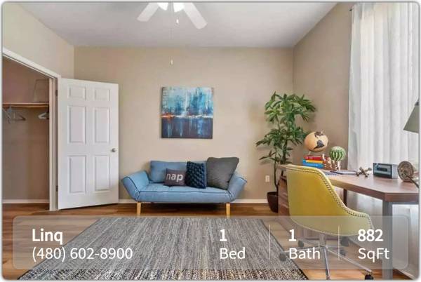 $1,648 / 1br - 882ft2 - Simply stunning garden-style 1 Bed / 1 Bath in Chandler (Chandler)64024998369922120