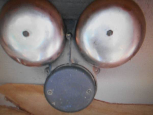 Antique Emergency Alarm , approx.13" Height X 13" Wide X 4" Deep. 1