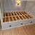 Full size custom bed frame with drawers 14 thumbnail