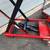 Dayton 3KR46 H Scissor Lift Cart 400 Lb Steel hydraulic elevating cart 10 thumbnail